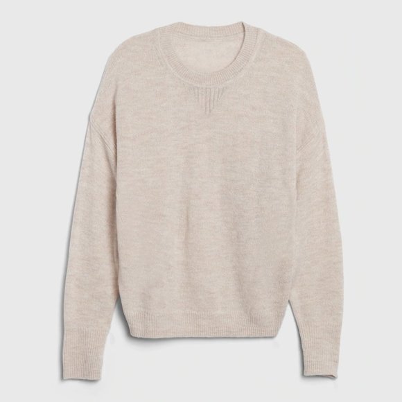 GAP Sweaters - GAP beige crew neck sweater